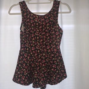 Floral Nordstrom peplum